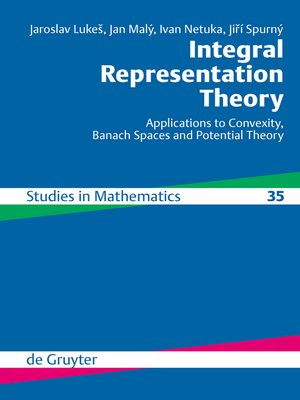 cover image of Integral Representation Theory